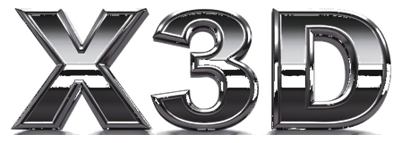 x3d logo